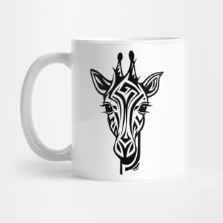 Giraffe Animal Freedom World Wildlife Wonder Vector Graphic Mug